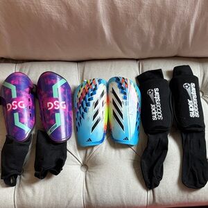 GUC Bundle of kids Soccer Shin Guards Sets